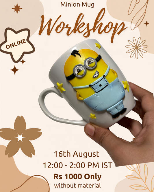 Minion Mug Polymer Workshop ONLINE