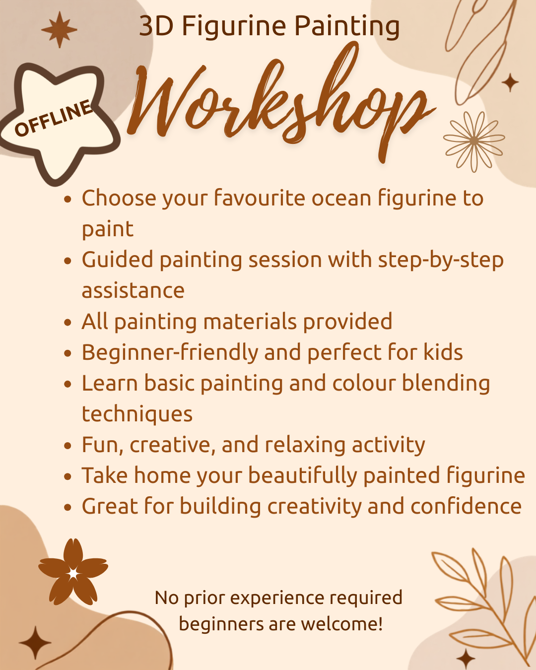 3D Figurine paiting Workshop