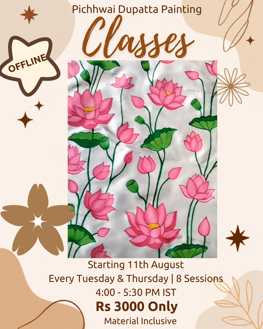 Pichwai Duppata Painting Course