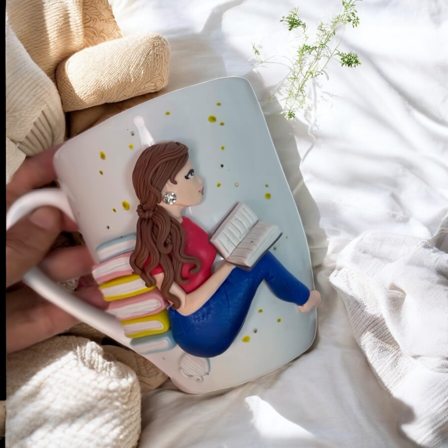 Book Worm Mug