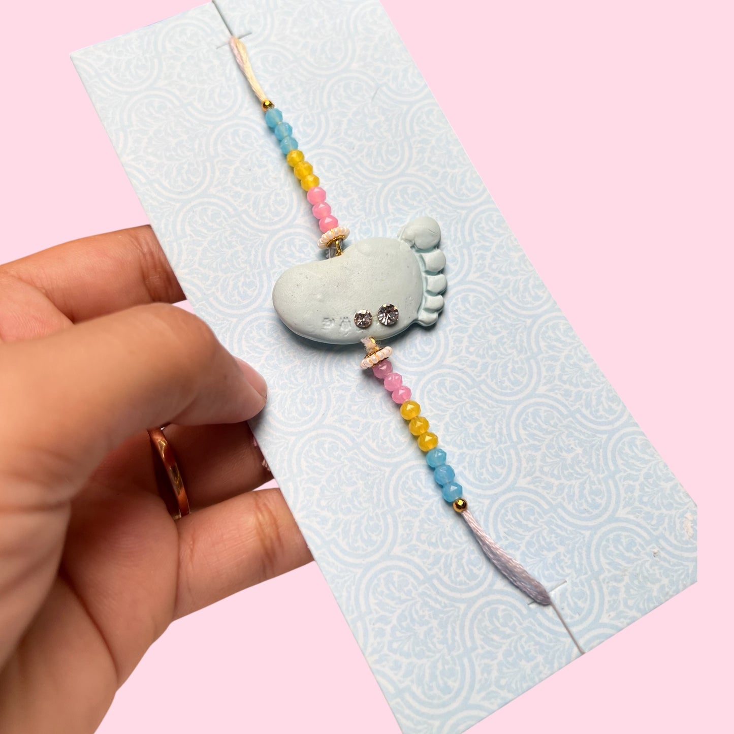 To be Parents Bhai-Bhabhi Rakhi set