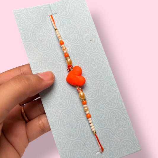 Bhai's Pataka Heart Rakhi