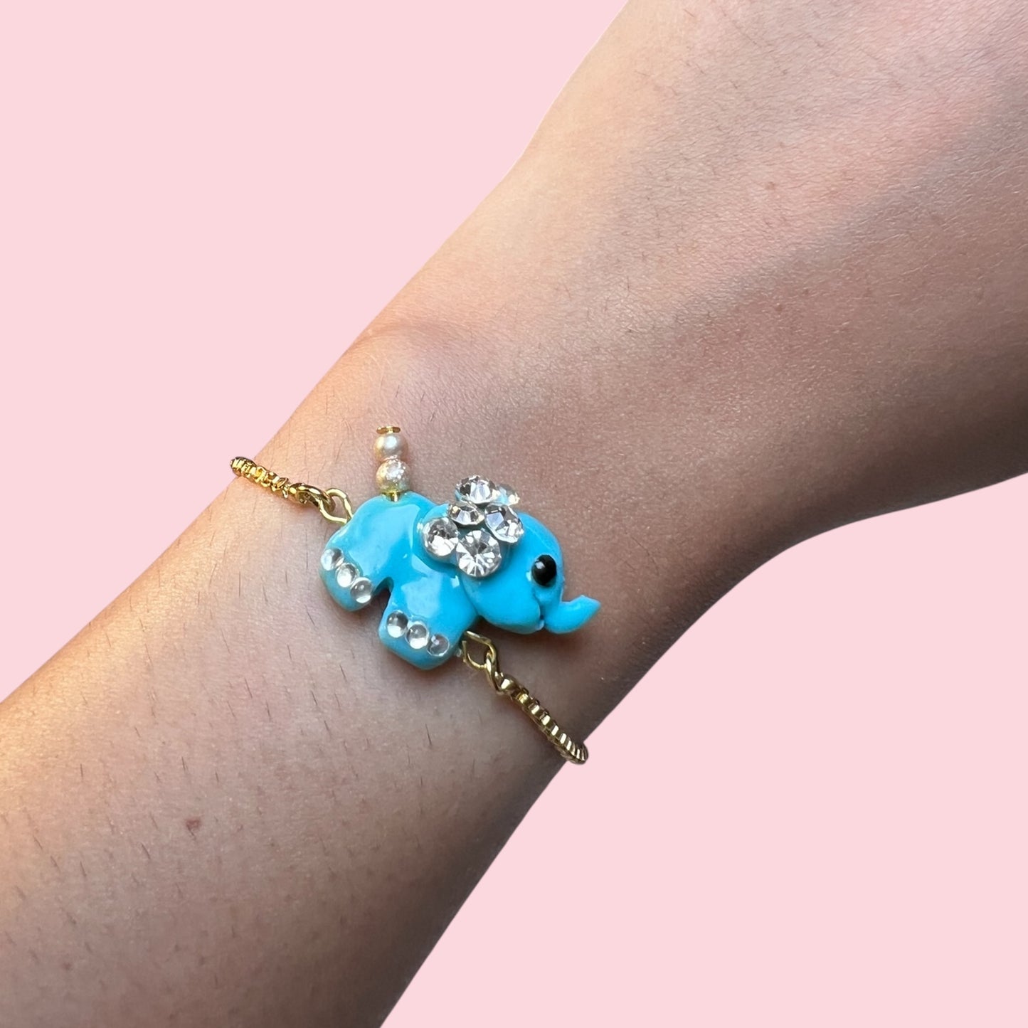 Cute Baby Elephant Bracelet