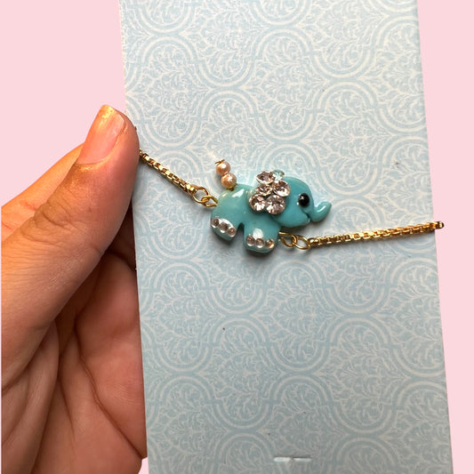 Cute Baby Elephant Bracelet